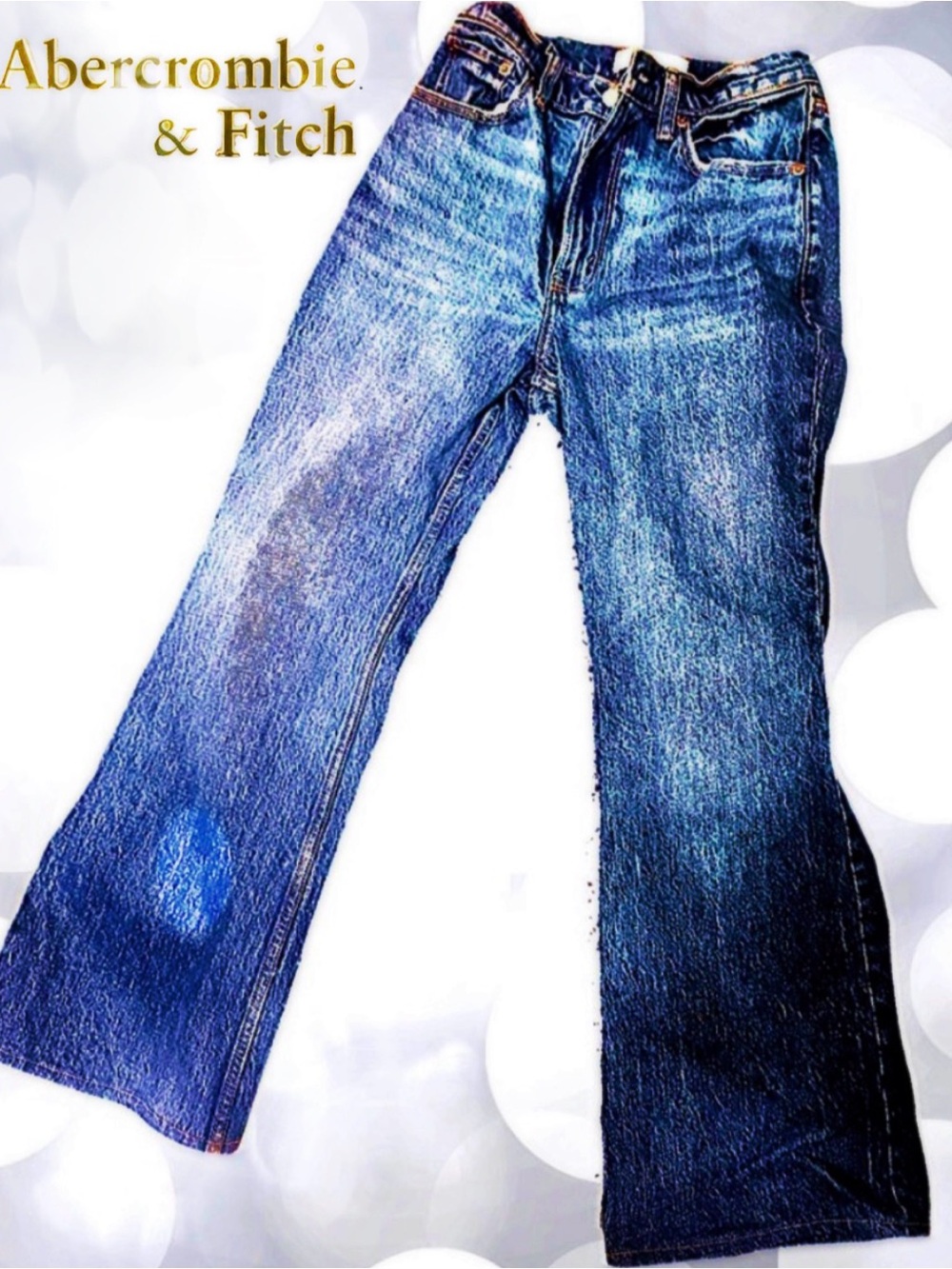 Abercrombie & Fitch Vintage Flare High Rise Jeans